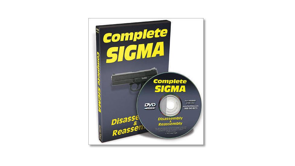 Gun Video DVD - Complete Sigma Disassembly/Reassembly X0009D