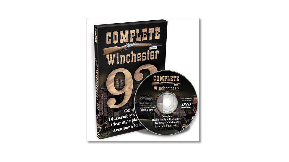 Gun Video DVD - Complete Winchester 92 Disassembly/Reassembly X0465D