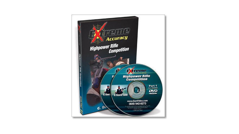 Gun Video DVD - Highpower Rifle Competition with G. David Tubb X0355D