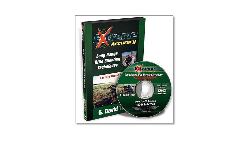 Gun Video DVD - Long Range Rifle Shooting Techniques with G. David Tubb X0350D