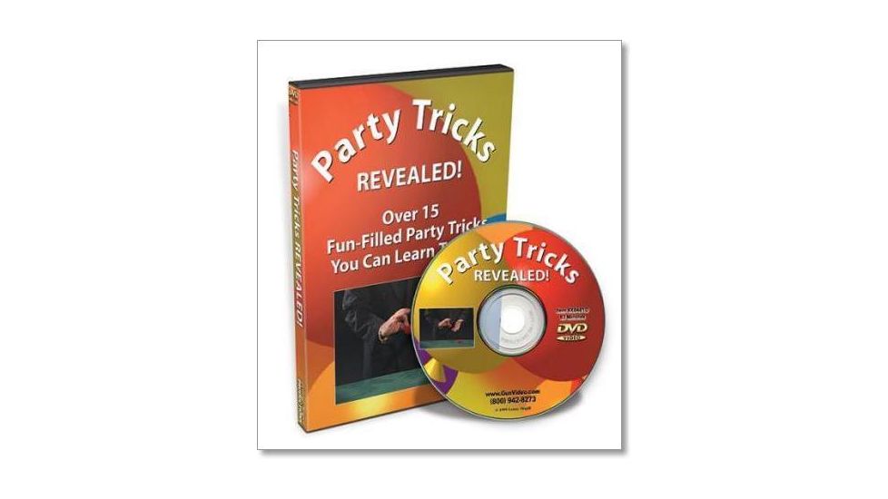 Gun Video DVD - Party Tricks Revealed X0401D