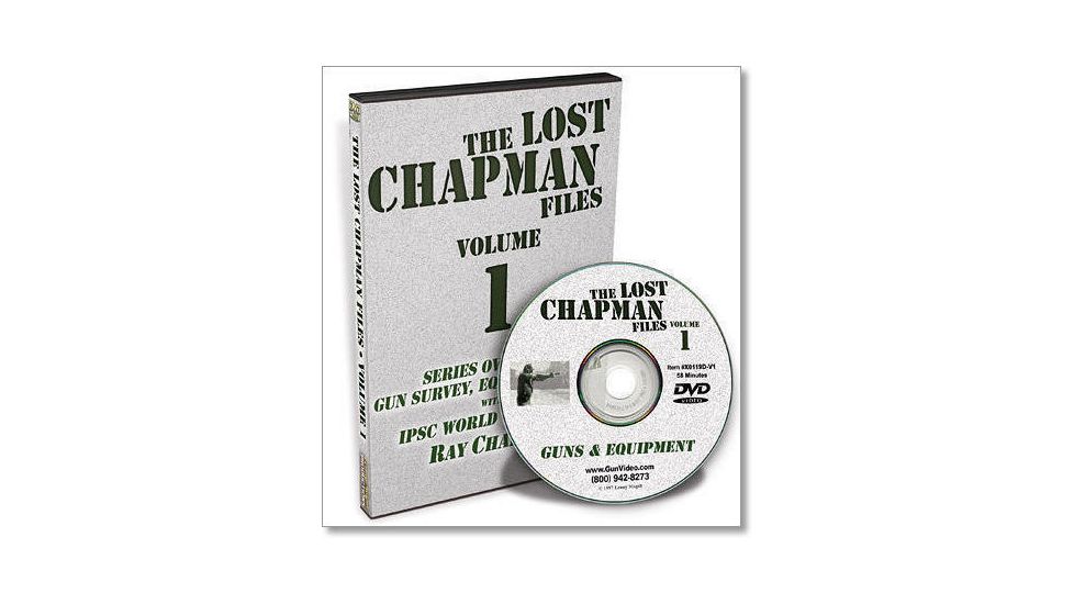 Gun Video DVD - The Lost Chapman Files - Volume 1 X0119D