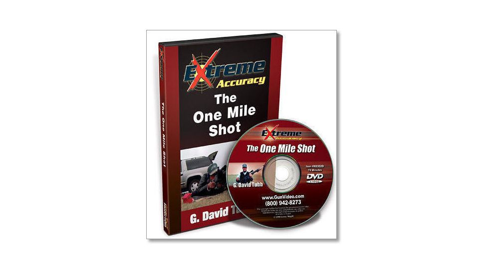 Gun Video DVD - The One Mile Shot - G. David Tubb X0352D