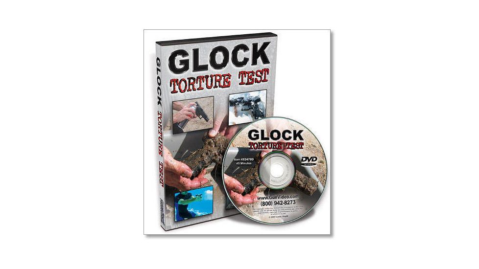 Gun Video DVD - Torture Test for your Fits Glock X0479D