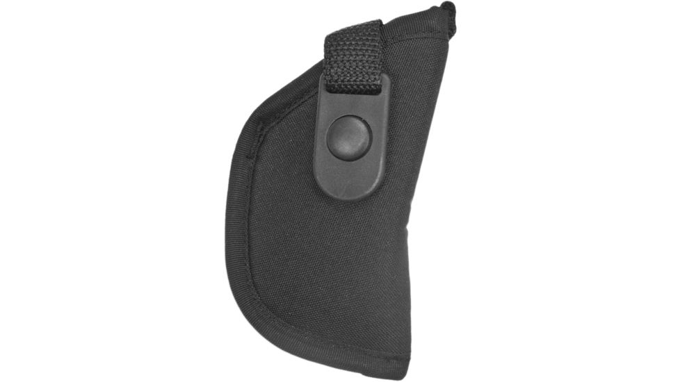 Gunmate Black Hip Holster Fits Belt Width Up to 2in, Clam, Up to 2 1/4in Small Frame