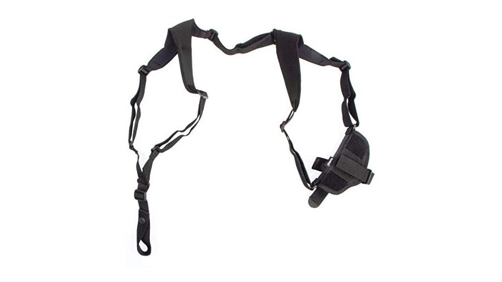 GunMate Horizontal Shoulder Holster, Right Hand, Black, 12, 21712C