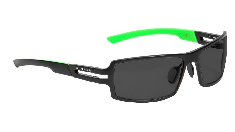 Gunnar Optiks Gaming Razer RPG Sunglasses, Onyx Frame, Grey Lens, RZR-30002