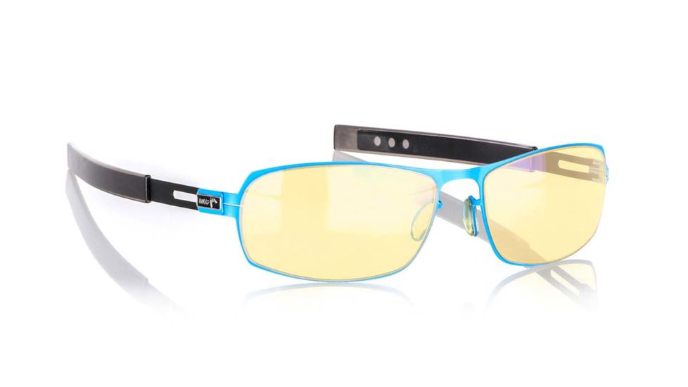 Gunnar Optiks MLG Phantom Full Rim Advanced Video Gaming Glasses, Neptune/Onyx Frame Finish, Neptune, Full Rim PHA-05201