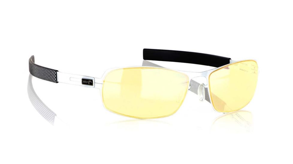 Gunnar Optiks MLG Phantom Full Rim Advanced Video Gaming Glasses, Snow/Onyx Frame Finish, Snow/Onyx, Full Rim PHA-04201