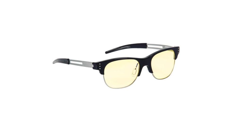 Gunnar Optiks Office Cypher Bifocal Prescription Sunglasses, Onyx Frame, CYP-00101BI