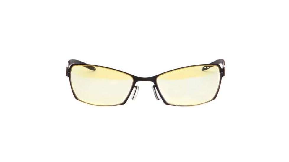 Gunnar Optiks Office Sync Sunglasses, Onyx Frame, Amber Lens, SYN-00101