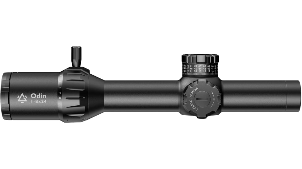 GUNNR Odin 1-8x28mm 30mm Tube FFP Rilfe Scope, Black, FFP182424