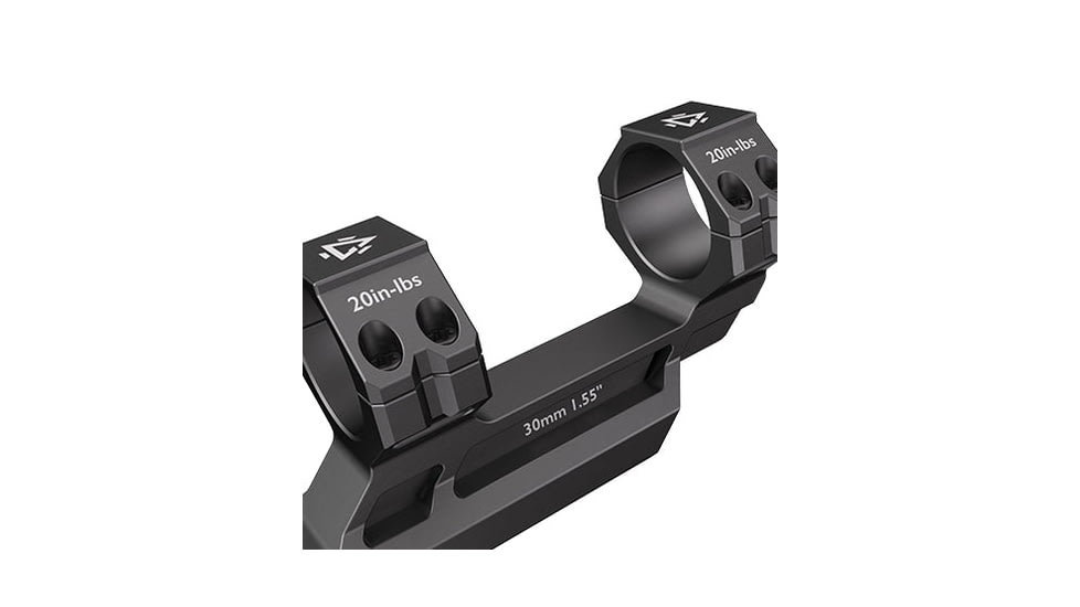 GUNNR Sleipnir 30 mm Cantilever Mount, Black, MONZT3000