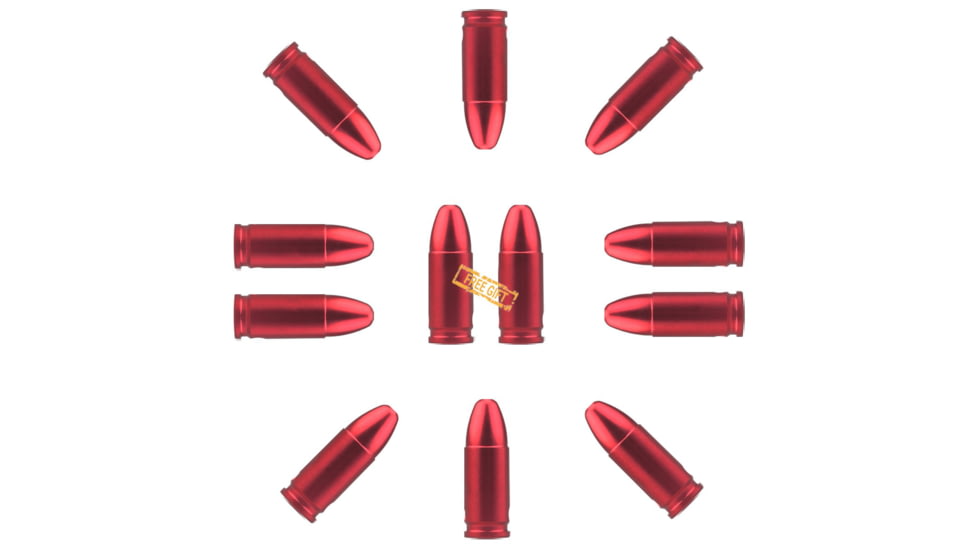 Gunpany 9mm Snap Cap, Red, SCSC-04BP