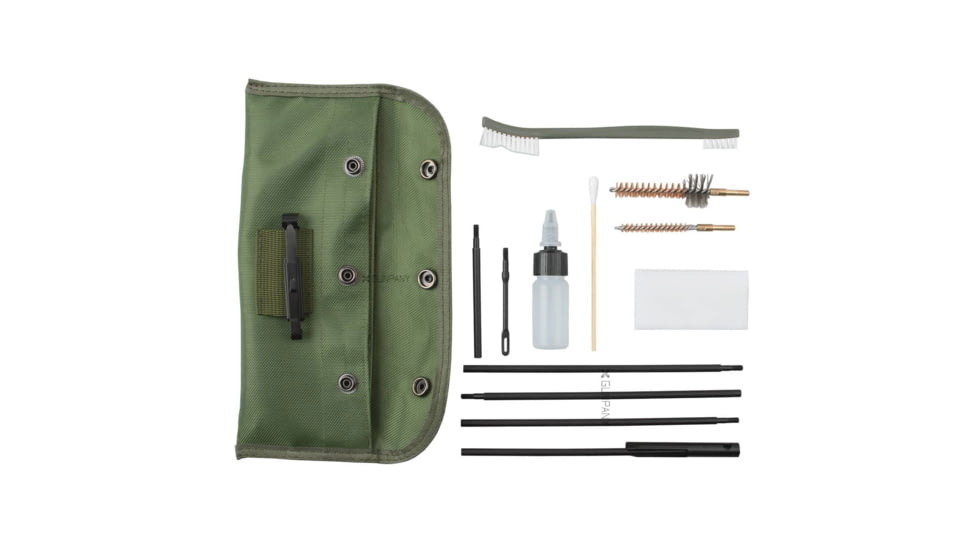 Gunpany AR15 / M16 Gunsmithing Cleaning Kit Pouch, Army Green, GPGC-A15P