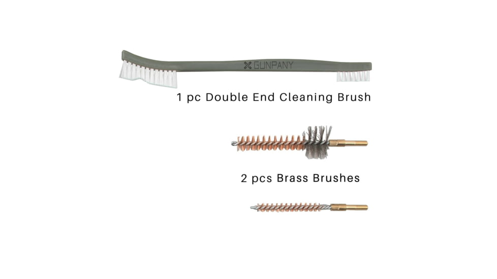 Gunpany AR15 / M16 Gunsmithing Cleaning Kit Pouch, Army Green, GPGC-A15P