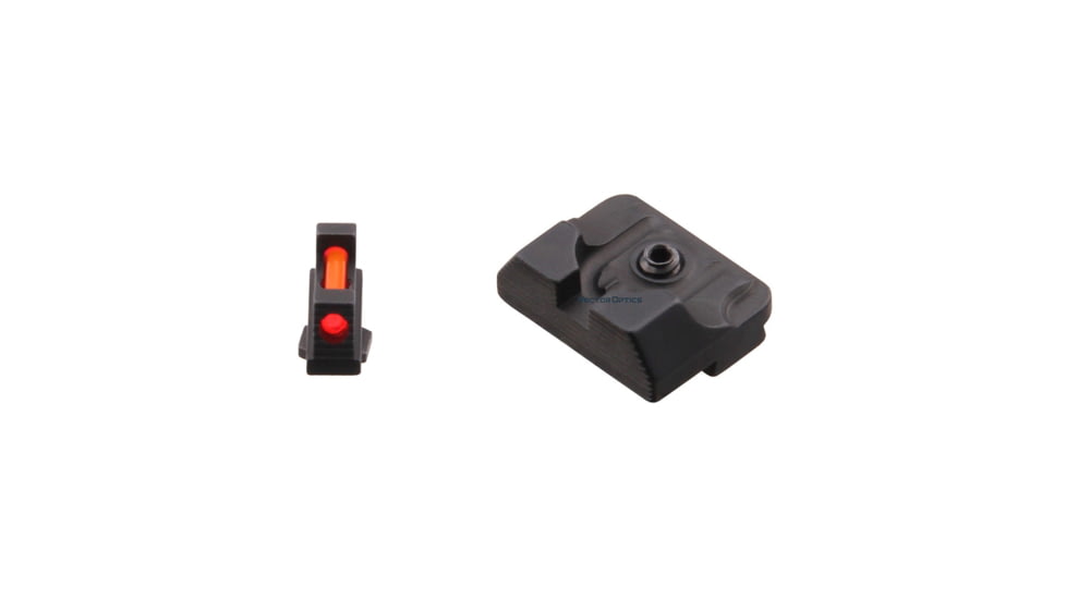 Gunpany CO Fiber Sights Combo, Black, SCIS-07