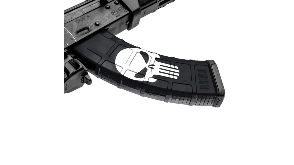 GunSkins AK-47 Magazine Skin, Skull, ak-47-mag-skin-skull