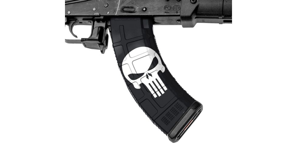 GunSkins AK-47 Magazine Skin, Skull, ak-47-mag-skin-skull