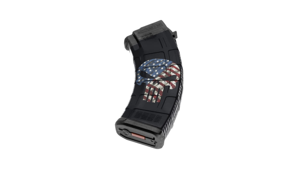 GunSkins AK-47 Magazine Skin, Skull America, ak-47-mag-skin-skull-america