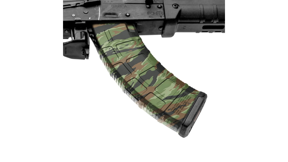 GunSkins AK-47 Magazine Skin, Vietnam Tiger Stripe, ak-47-mag-sk-vtnm-tgr-strp