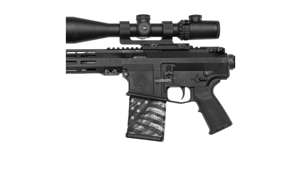GunSkins AR-10 Mag Skin Premium Vinyl Wrap, Proveil Victory Grey, CU-98059-AR10MS-VIGR