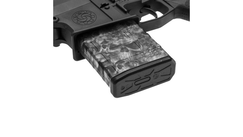 GunSkins AR-10 Magazine Skin, Proveil Reaper Black, ar-10-mag-skin-reaper-black