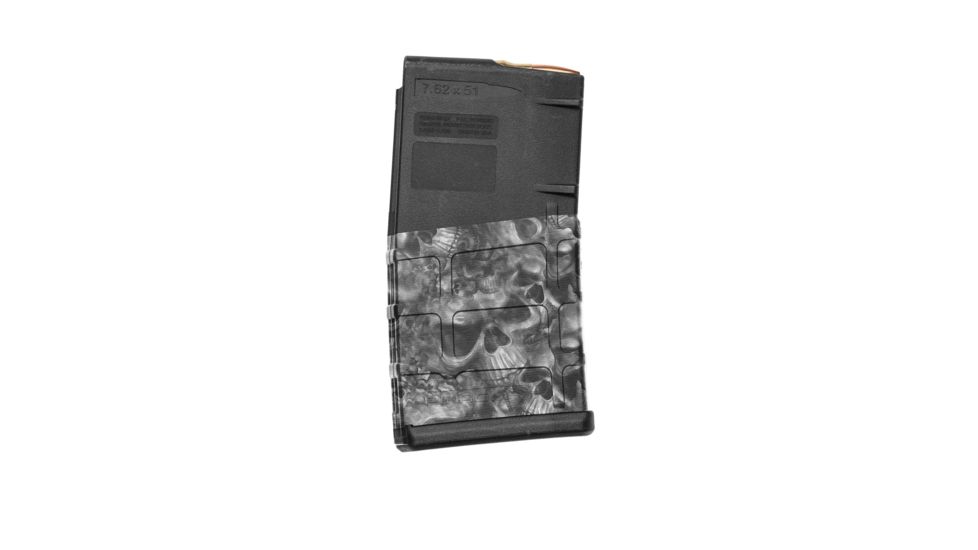 GunSkins AR-10 Magazine Skin, Proveil Reaper Black, ar-10-mag-skin-reaper-black