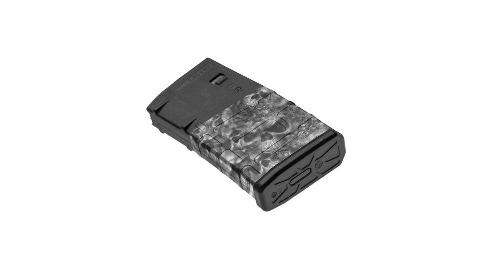 GunSkins AR-10 Magazine Skin, Proveil Reaper Black, ar-10-mag-skin-reaper-black