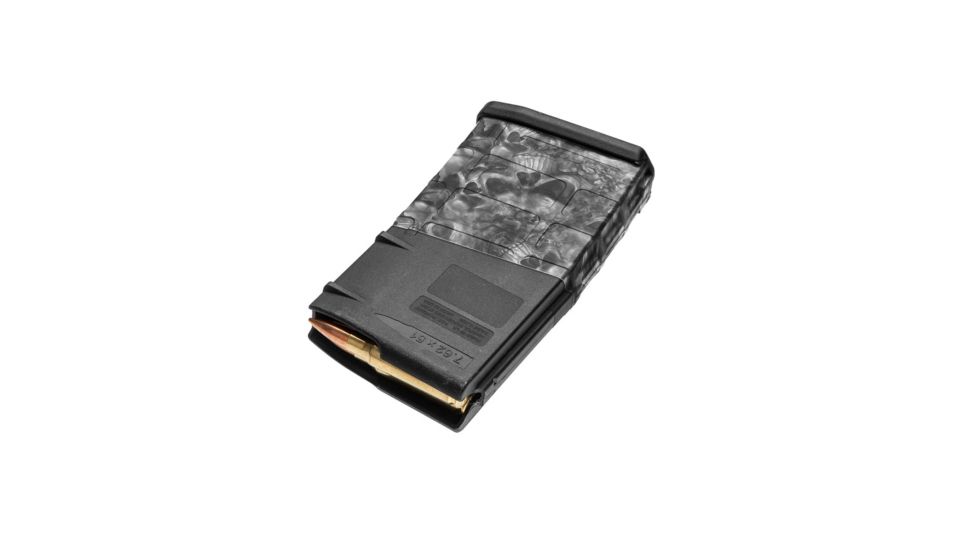 GunSkins AR-10 Magazine Skin, Proveil Reaper Black, ar-10-mag-skin-reaper-black