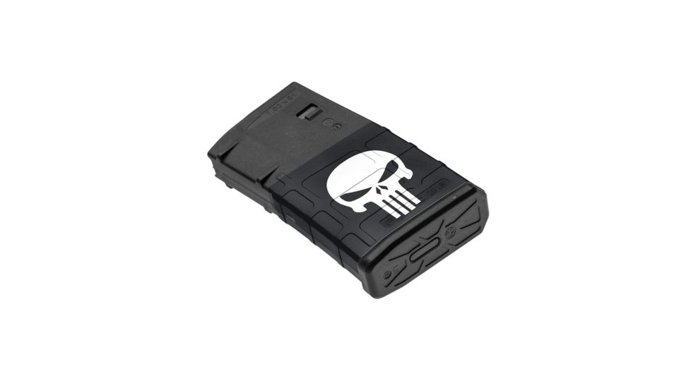 GunSkins AR-10 Magazine Skin, Skull, ar-10-mag-skin-skull