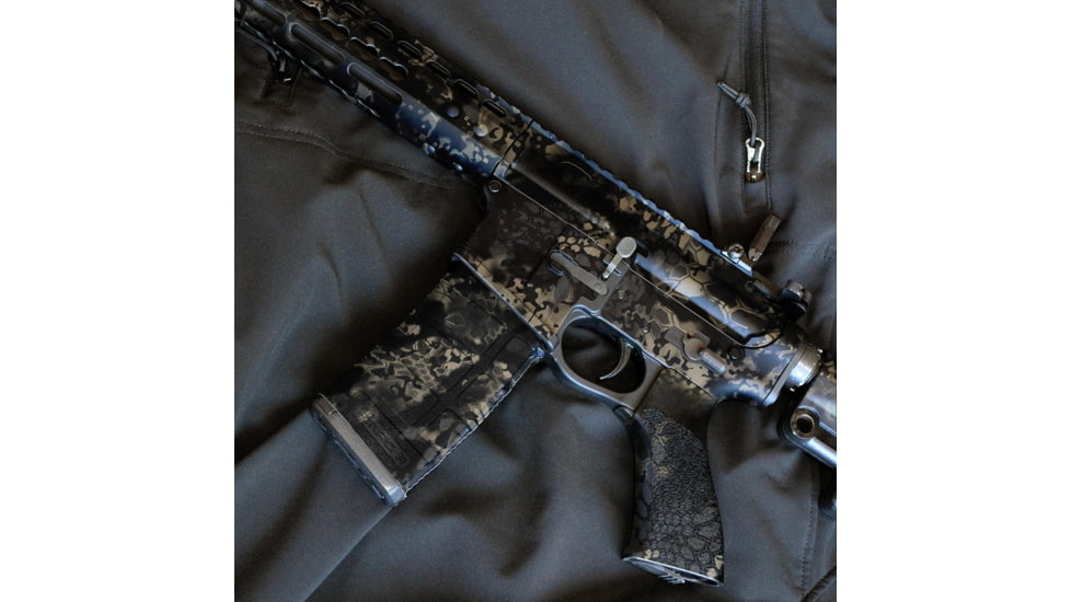 GunSkins AR-15 Rifle Skin Premium Vinyl Wrap, Kryptek Nox, CU-98059-AR15-NOX