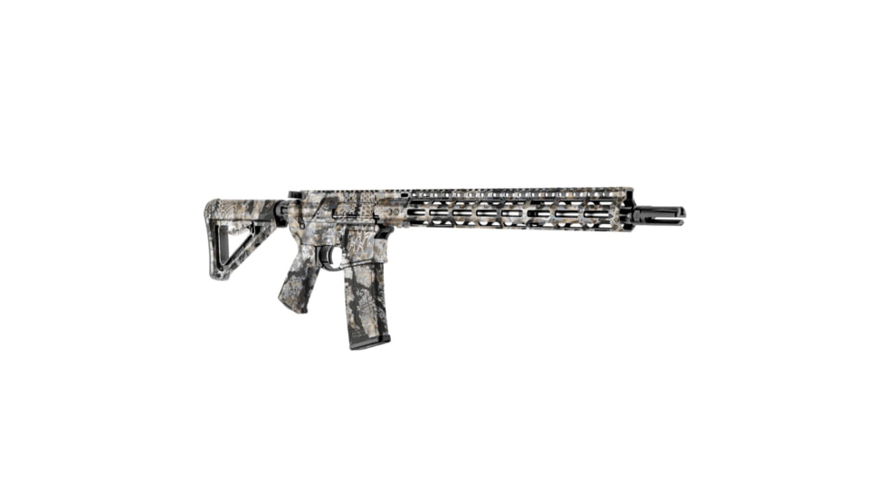 GunSkins AR-15 Rifle Skin Premium Vinyl Wrap, Kryptek Skyfall, CU-98059-AR15-SKYF