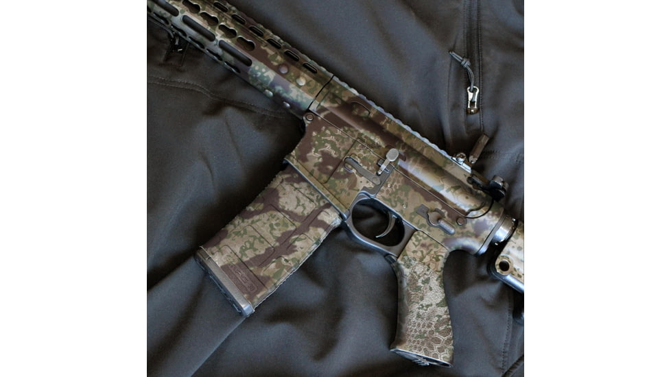 GunSkins AR-15 Rifle Skin Premium Vinyl Wrap, Kryptek Transitional, CU-98059-AR15-TRAN