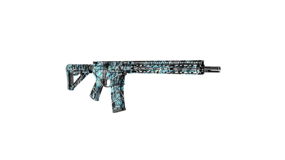 GunSkins AR-15 Rifle Skin Premium Vinyl Wrap, Muddy Girl Serenity, CU-98059-AR15-SRNT