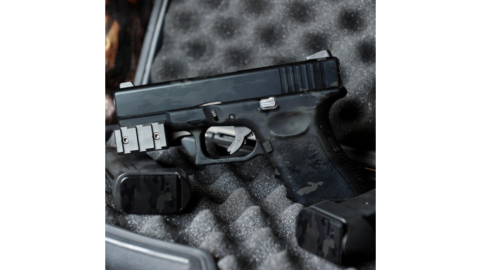 GunSkins Glock 19 Pistol Skin Premium Vinyl Wrap, GS Military OCP Black, CU-98059-GLOCK19-OCPB