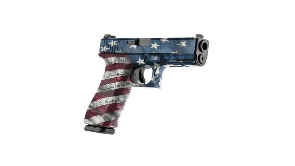 GunSkins Glock 19 Pistol Skin Premium Vinyl Wrap, Proveil Victory, CU-98059-GLOCK19-VICT