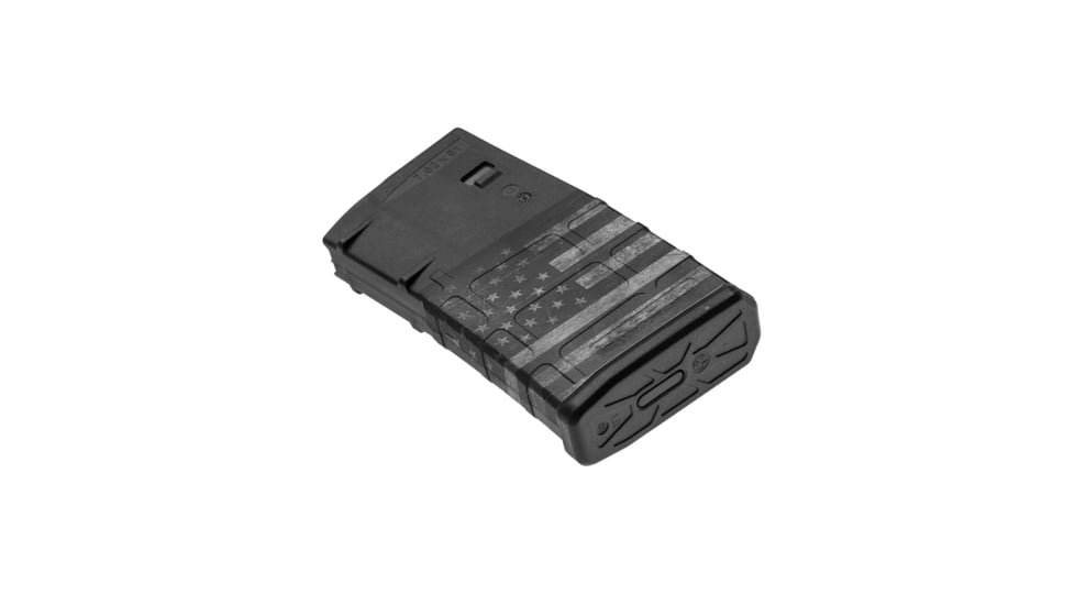 GunSkins Premium Vinyl Wrap, Magazine, AR-10, GS America Grey, ar-10-mag-skin-AG