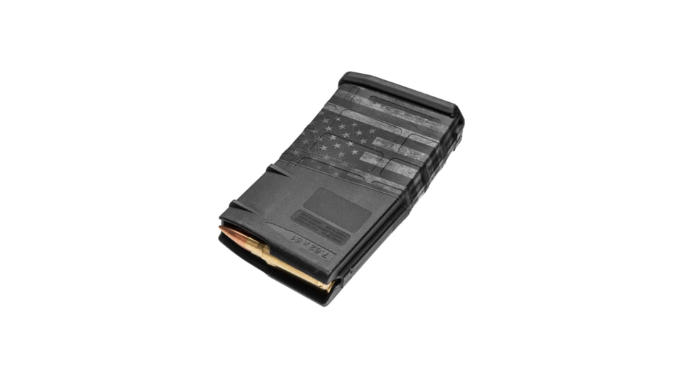 GunSkins Premium Vinyl Wrap, Magazine, AR-10, GS America Grey, ar-10-mag-skin-AG