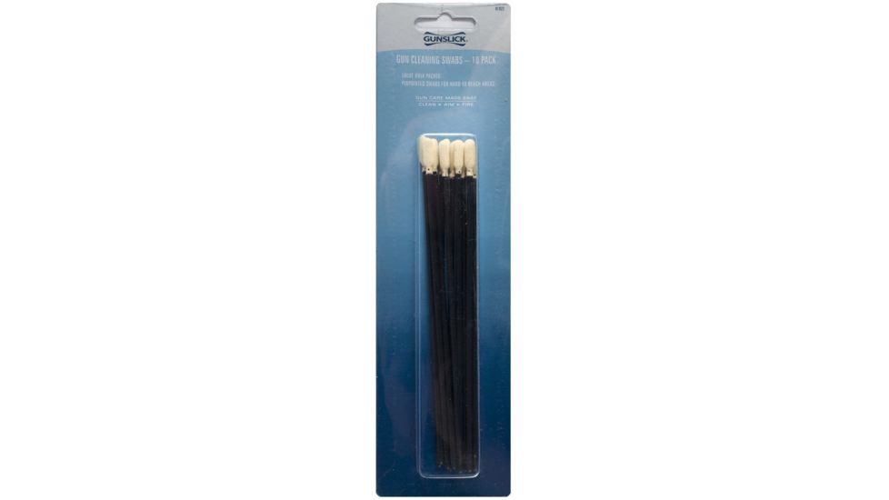 Gunslick Cleaning Swabs - 10 Pack 91922