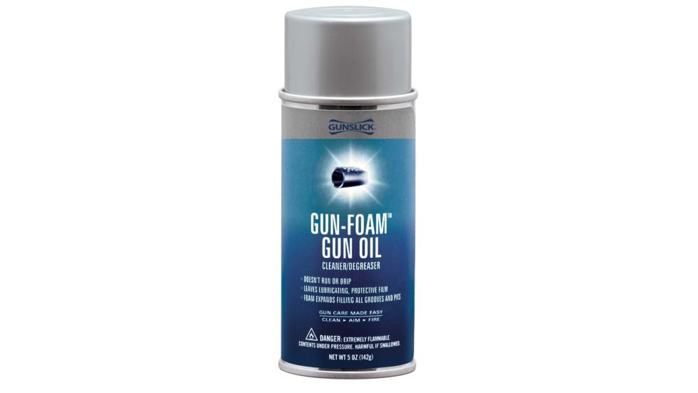 Gunslick Pro 85104 Gun Foam Gun Oil 5oz Aerosol