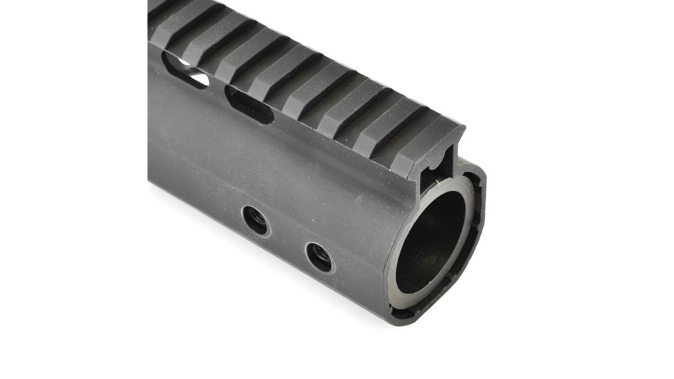 GUNTEC USA 15in Air Lite Series Honeycomb M-Lok Free Floating Handguard with Monolithic Top Rail, Black, GT-15HC-AL-MLK