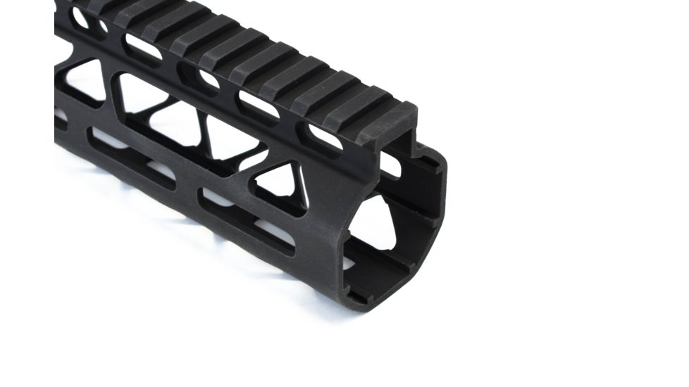 GUNTEC USA 15in Air Lite Series M-LOK Free Floating Handguard w/Monolithic Top Rail, .308 Cal, Black, GT-15MLK-AL-308