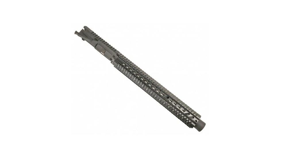 GUNTEC USA 15in Gen 2 Free Floating Quad Rail,Anodized Black GT-15F