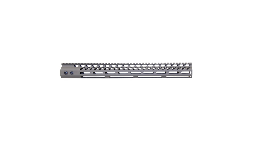 Guntec USA 16.5 Ultra Lightweight Thin M-LOK System Free Floating Handguard w/ Monolithic Top Rail, Cerakote Flat Dark Earth, GT-16.5MLK-FDE
