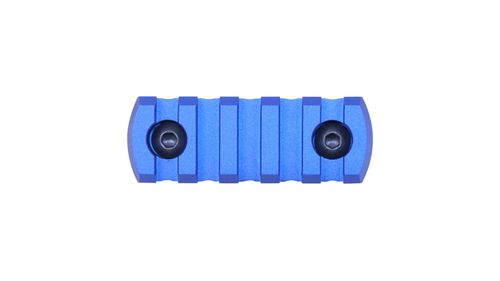 Guntec USA 2.25 Removable M-LOK Accessory Rail, Anodized Blue, MLK-RAIL-225-BLUE