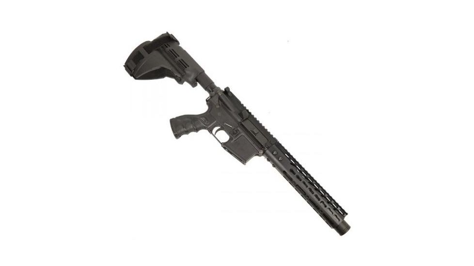 GUNTEC USA 9in Ultra Lightweight Thin Key Mod Free Floating Handguard w/Monolithic Top Rail,Black GT-9JK, EDEMO1