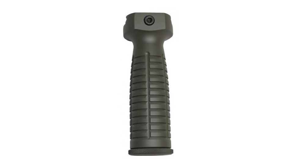 GUNTEC USA Aluminum Broomhandle Style Vertical Grip,OD Green SCALEGRIP-G