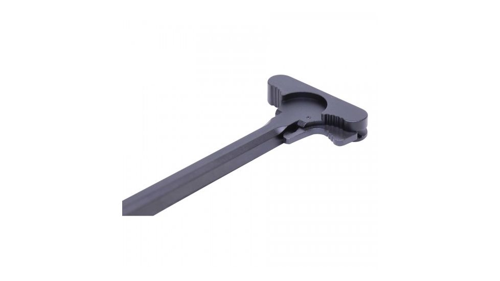 Guntec USA AR-10 / LR-308 Gen 2 Heavy Duty Charging Handle, .308, T6 6061 Aluminum, Black, CHARGING-308-HD