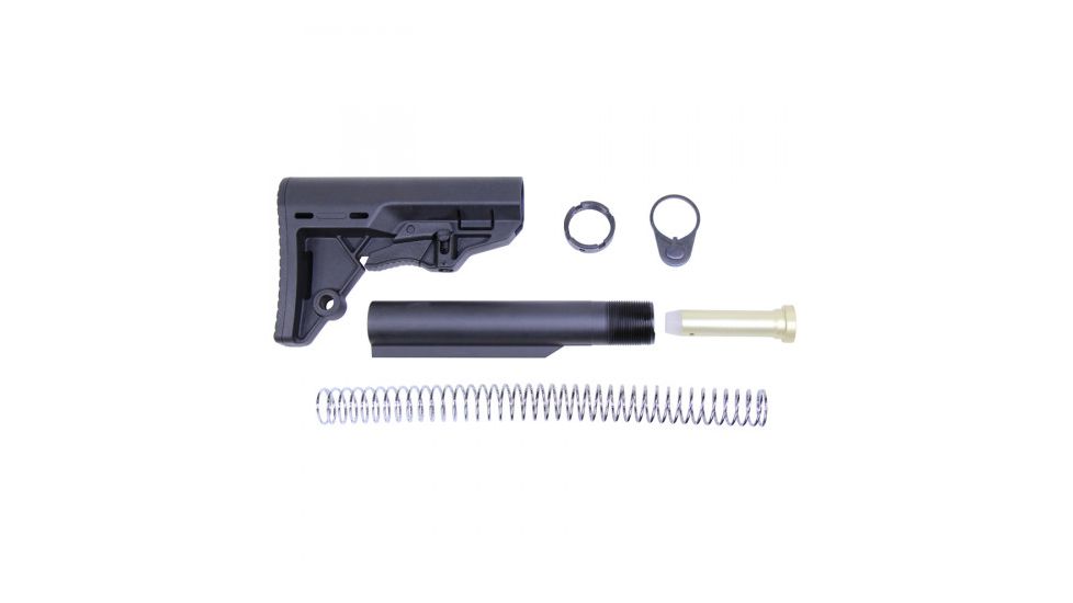 Guntec USA AR-15 5.56mm T.E.S/Tactical Entry Stock, Black TES